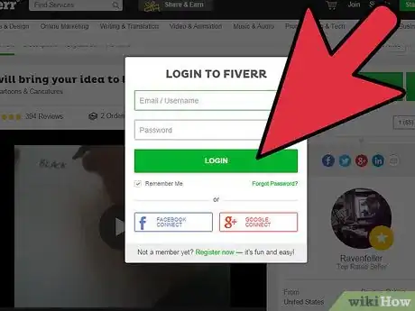 Imagen titulada Change Your Profile Picture on Fiverr Step 2