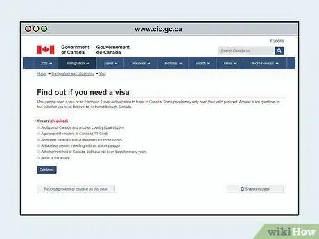Imagen titulada Get a Canadian Visa Step 1