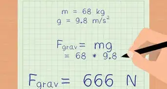 calcular la fuerza de gravedad
