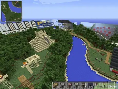Imagen titulada Make a Minecraft Roller Coaster Step 1