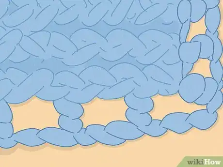 Imagen titulada Stop the Edges from Curling when Knitting a Scarf Step 6