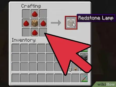 Imagen titulada Make a Redstone Lamp in Minecraft Step 4