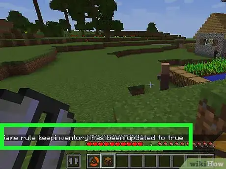 Imagen titulada Die in Minecraft Step 8