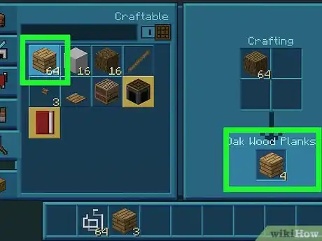 Imagen titulada Make a Fishing Rod in Minecraft Step 7