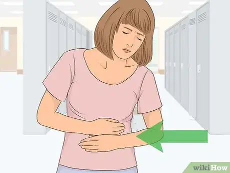Imagen titulada Fake a Stomach Ache Step 3