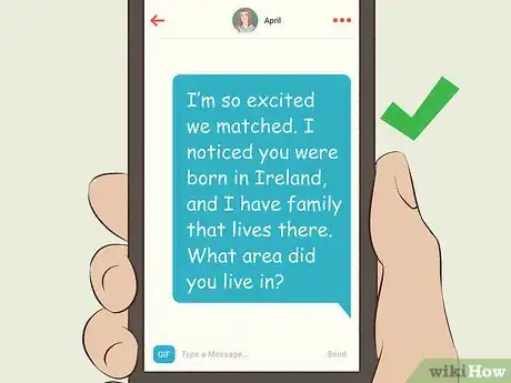Imagen titulada Break the Ice on Tinder Step 3