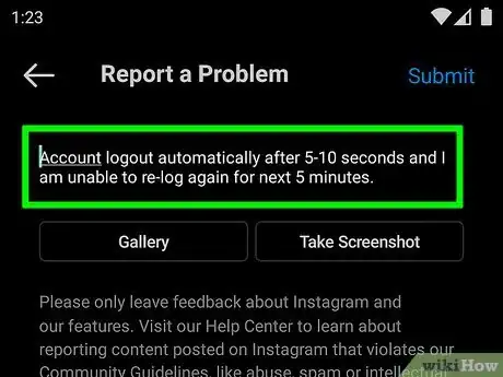 Imagen titulada Contact Instagram Step 15