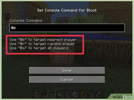 Imagen titulada Use Command Blocks in Minecraft Step 9