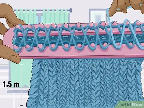 Imagen titulada Knit a Blanket on a Loom Step 13.jpeg