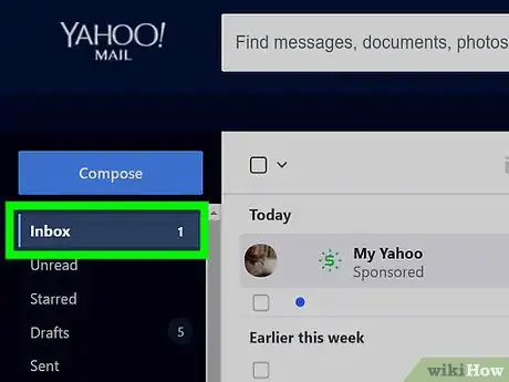Imagen titulada Forward Yahoo Mail Step 3