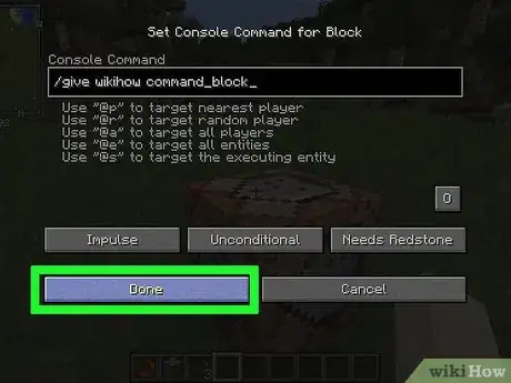 Imagen titulada Get Command Blocks in Minecraft Step 16