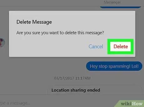 Imagen titulada Delete Messages on Facebook Messenger Step 14
