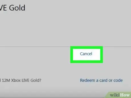 Imagen titulada Cancel Xbox Live Step 7