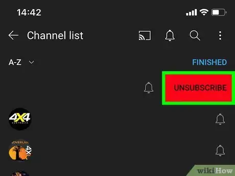 Imagen titulada Manage Your Subscriptions on YouTube Step 6