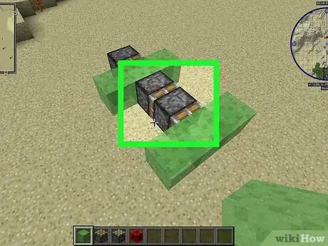 Imagen titulada Make a Simple Flying Machine in Minecraft Step 3