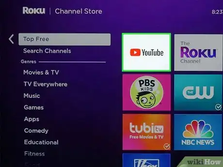 Imagen titulada Watch YouTube on Roku Step 4