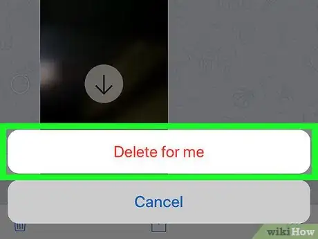 Imagen titulada Delete Messages on Telegram on iPhone or iPad Step 8