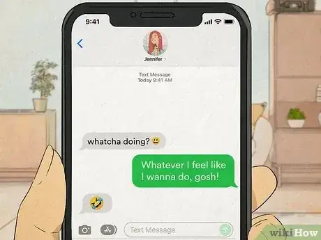 Imagen titulada Make a Girl Laugh Really Hard Over Text Step 4