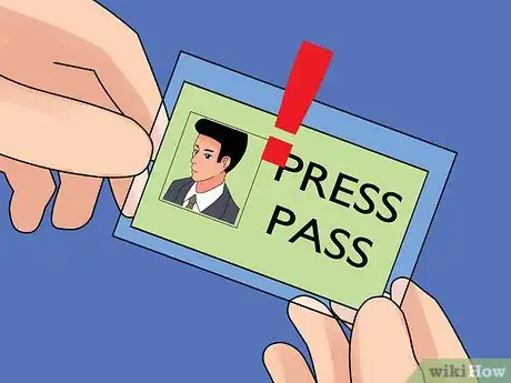 Imagen titulada Get a Press Pass Step 11