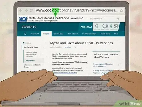 Imagen titulada Find Reliable Information About the COVID Vaccine Step 4