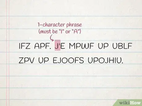 Imagen titulada Solve a Cryptogram Step 1