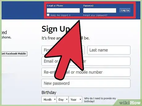 Imagen titulada Remove a Facebook Connection Step 1