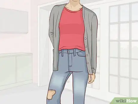 Imagen titulada Style a Grey Cardigan Step 3