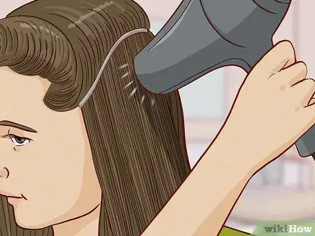 Imagen titulada Glue Hair Extensions Step 14