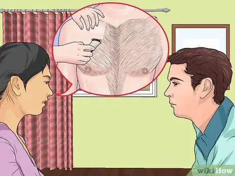 Imagen titulada Convince a Very Hairy Man to Shave His Chest Step 10