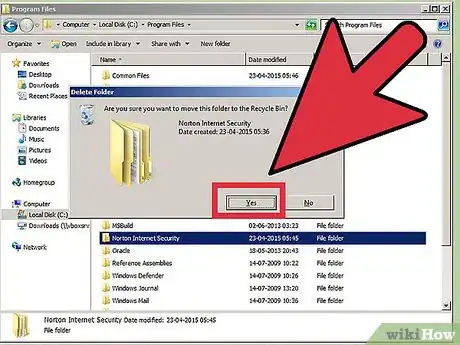 Imagen titulada Uninstall Norton Internet Security Step 10
