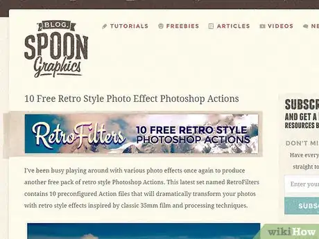 Imagen titulada Add Photoshop Filters Step 1