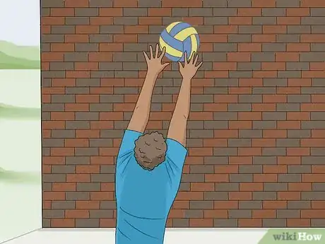 Imagen titulada Practice Volleyball Without a Court or Other People Step 10