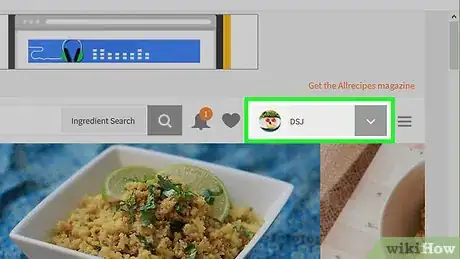 Imagen titulada Delete an Allrecipes Account Step 5