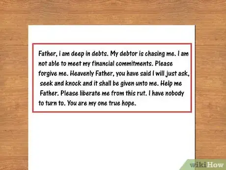 Imagen titulada Write a Prayer Letter to God Step 6