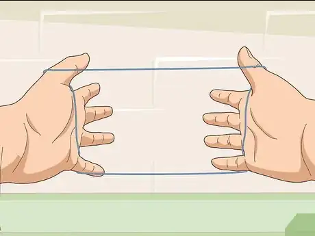 Imagen titulada Make the Cup and Saucer With String Step 2