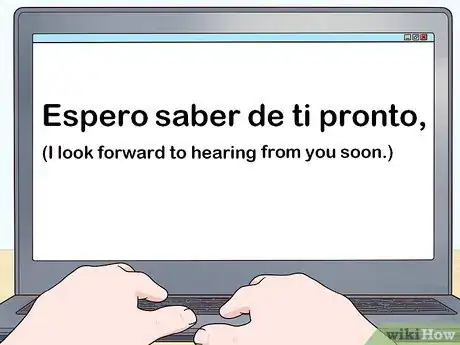 Imagen titulada End a Letter in Spanish Step 6