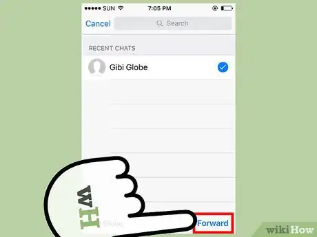 Imagen titulada Forward Messages on WhatsApp Step 9