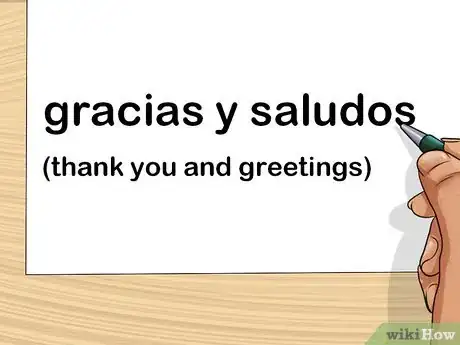 Imagen titulada End a Letter in Spanish Step 5