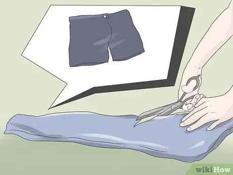 Imagen titulada Turn Pants Into a Skirt Step 2