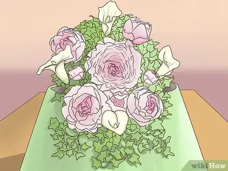 Imagen titulada Arrange a Cascade Bridal Bouquet Step 11