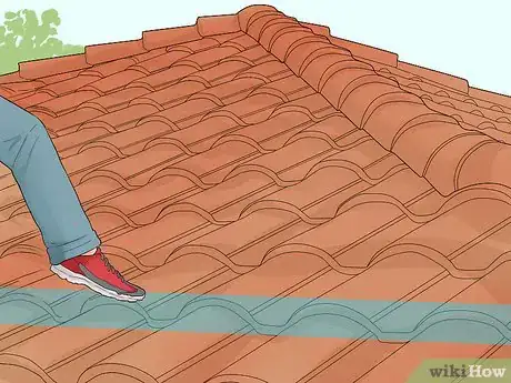 Imagen titulada Clean a Tile Roof Step 2