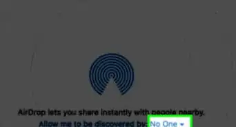 desactivar AirDrop