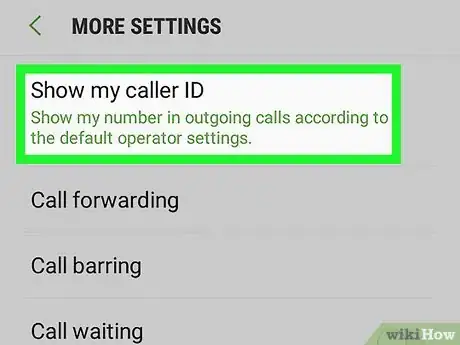 Imagen titulada Make Your Mobile Phone Number Appear As a Private Number Step 9