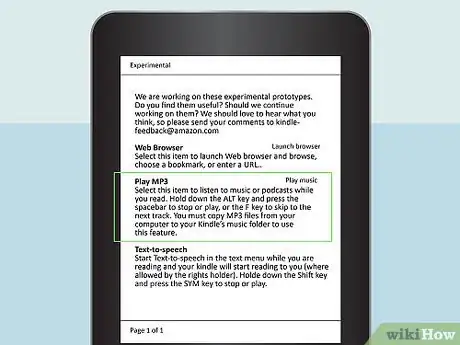 Imagen titulada Get Music on the Kindle Step 7