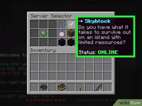 Imagen titulada Play SkyBlock in Minecraft Step 19