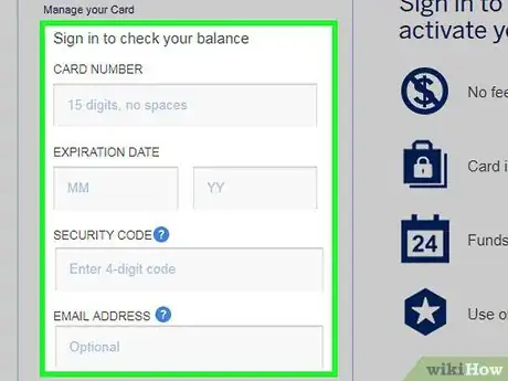 Imagen titulada Activate an American Express Gift Card Step 2