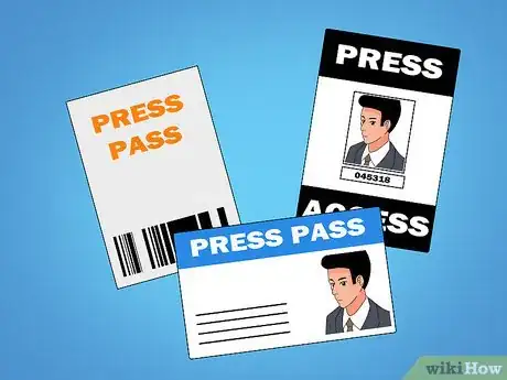 Imagen titulada Get a Press Pass Step 5