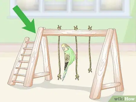 Imagen titulada House a Parakeet Step 12