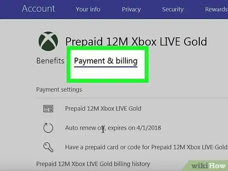 Imagen titulada Cancel Xbox Live Step 6