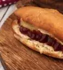 hacer un hot dog en el microondas